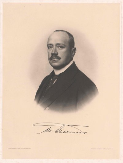 Marius hrabě baron z Heiligenkreuzu Attems od Artist Unknown