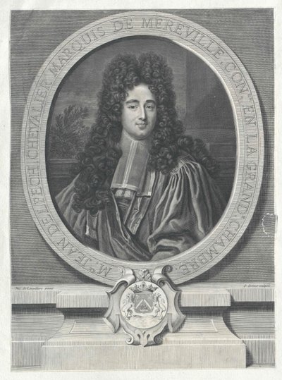 Markýz de Mereville Delpech od Artist Unknown
