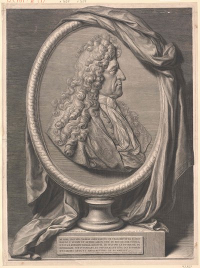 Markýz de Villacerf Colbert od Artist Unknown