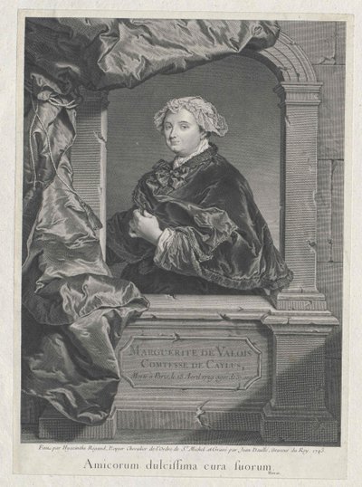 Marthe-Marguerite Le Valois de Villette de Murcay od Artist Unknown