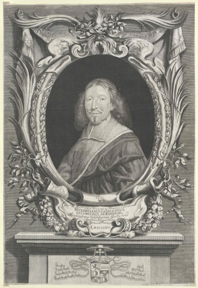 Max Gandolf hrabě Kueenburg od Artist Unknown