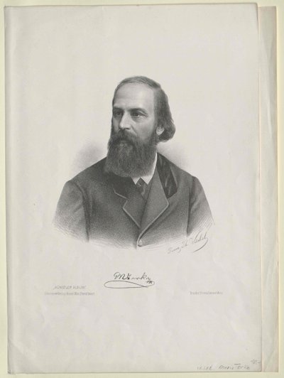 Moritz Terke (tisk) od Artist Unknown
