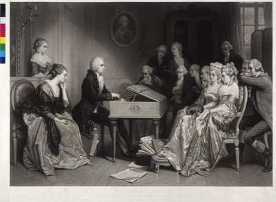 Mozart ve Vídni od Artist Unknown