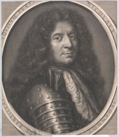 Nicolas Jehannot de Bartillat (tisk) od Artist Unknown