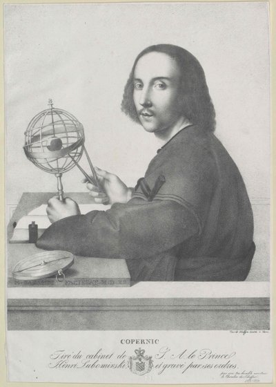 Mikuláš Koperník od Artist Unknown