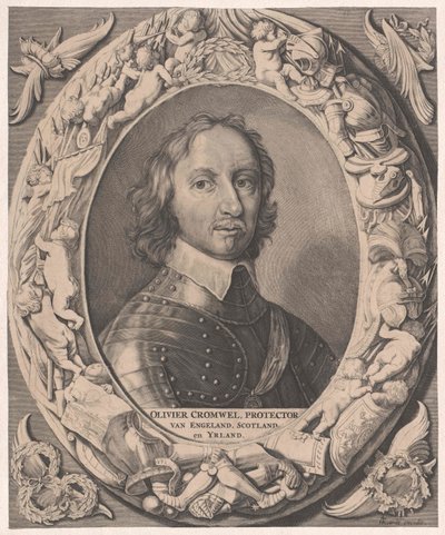 Oliver Cromwell od Artist Unknown
