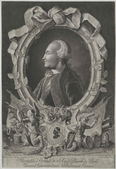Pasquale Paoli od Artist Unknown