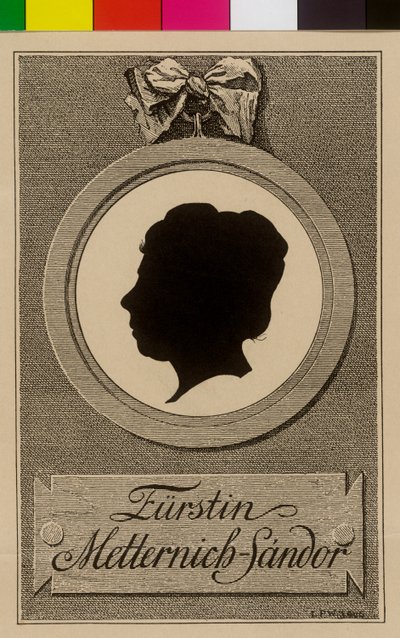 Pauline hraběnka Sandor von Slavnicza (tisk) od Artist Unknown