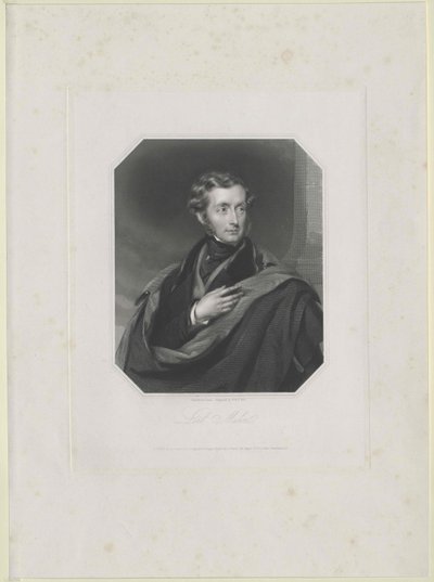 Philip Henry hrabě vikomt Mahon Stanhope od Artist Unknown