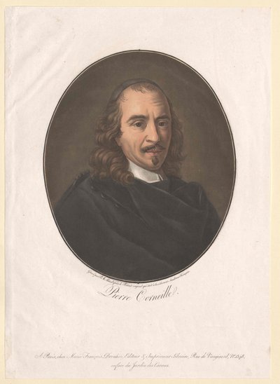 Pierre Corneille (tisk) od Artist Unknown