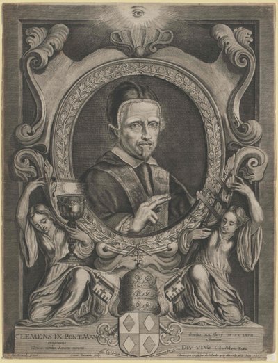 Papež Klement IX. od Artist Unknown
