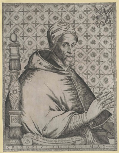 Papež Řehoř XIV. od Artist Unknown