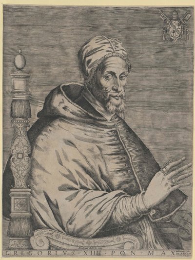Papež Řehoř XIV. od Artist Unknown