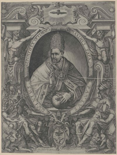 Papež Pavel V. od Artist Unknown