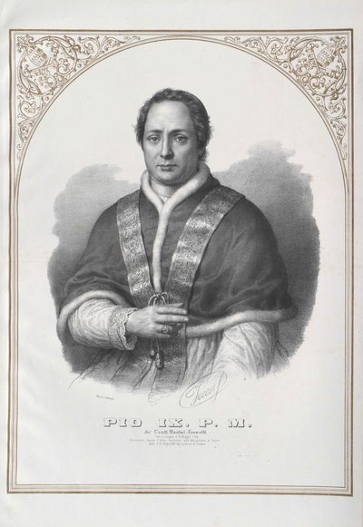 Papež Pius IX. od Artist Unknown