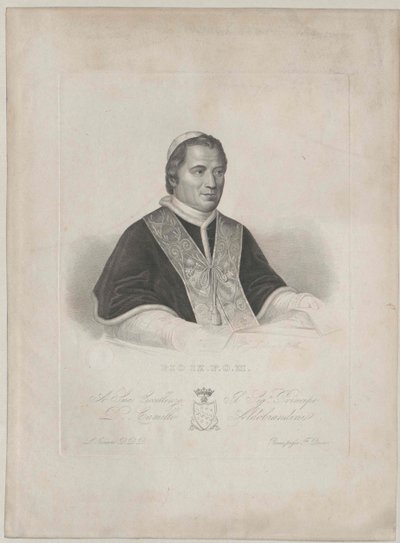 Papež Pius IX. od Artist Unknown