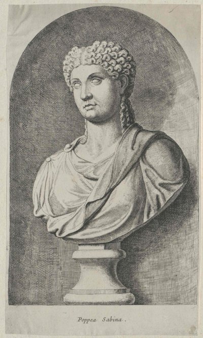 Poppaea Sabina (tisk) od Artist Unknown