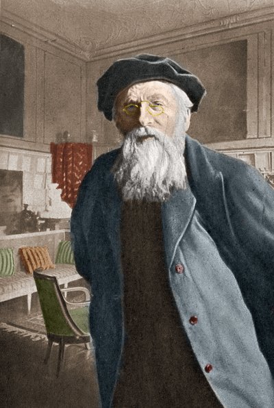 Portrét Augusta Rodina Francouzský sochař. od Artist Unknown