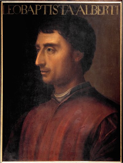 Portrét Leona Battisty Albertiho (obraz) od Artist Unknown