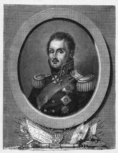 Portrét majestátního hraběte Louise Adolpha Pierra zu Sayn Wittgensteina - od Artist Unknown