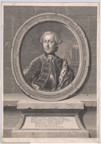 Princ brunšvicko-wolfenbuettský Albrecht Jindřich od Artist Unknown