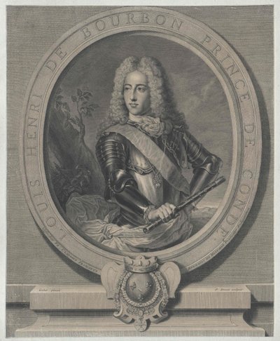 Princ z Conde Louis Henry od Artist Unknown