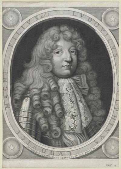 Francouzský princ Louis od Artist Unknown