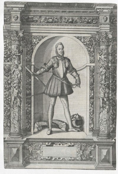 Oranžský princ Moritz od Artist Unknown