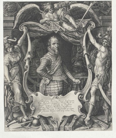 Oranžský princ Moritz od Artist Unknown