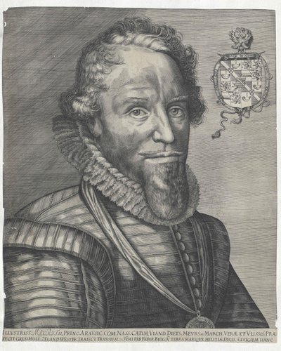 Oranžský princ Moritz od Artist Unknown