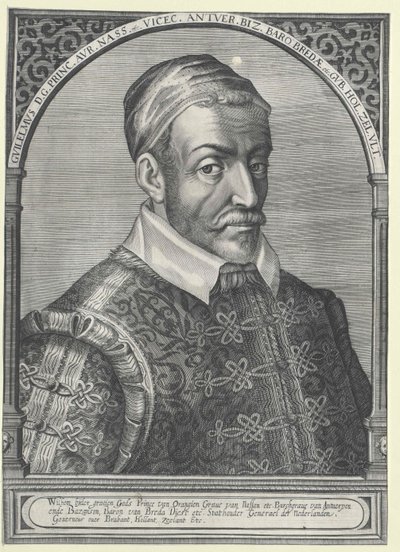 Princ Oranžský William I. (tisk) od Artist Unknown
