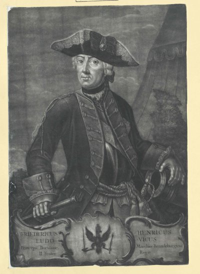 Princ pruský Jindřich od Artist Unknown