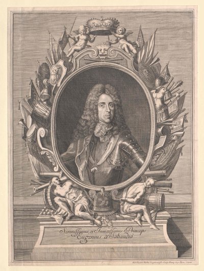 Prince of Savoy Carignan Eugene od Artist Unknown