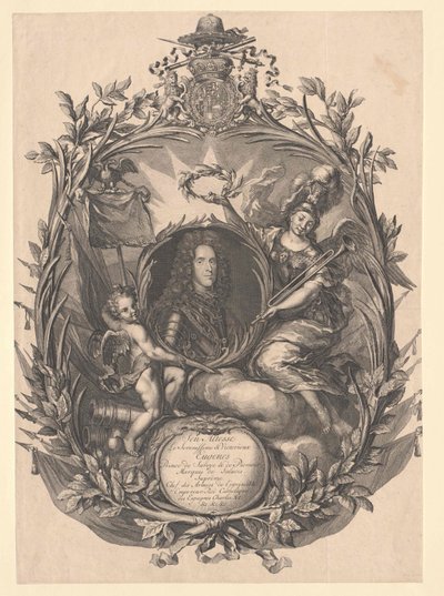 Prince of Savoy Carignan Eugene od Artist Unknown