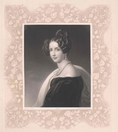 Bavorská princezna Sophie (tisk) od Artist Unknown