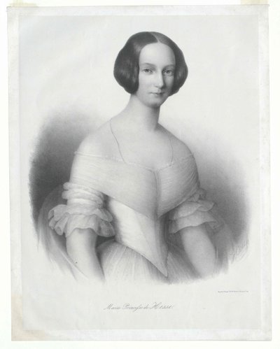 Hesensko-darmstadtská princezna Marie od Artist Unknown