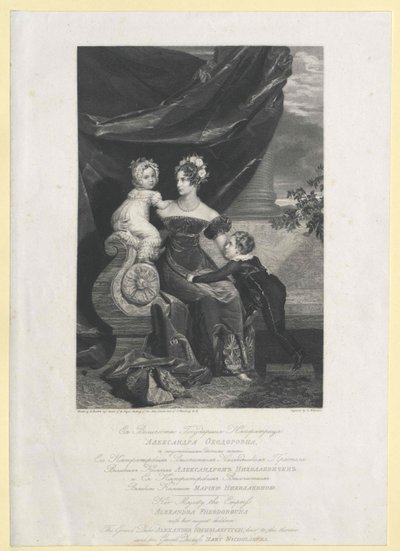 Pruská princezna Charlotte od Artist Unknown