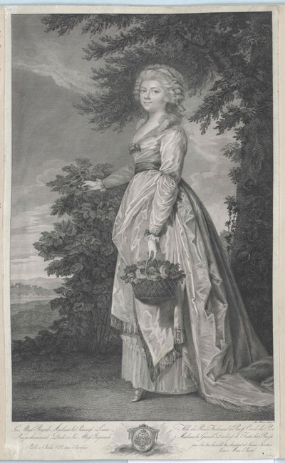 Pruská kněžna Louisa od Artist Unknown