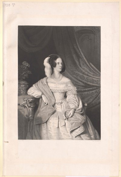 Savojsko-sardinská princezna Marie Anna od Artist Unknown