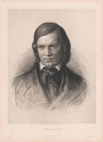 Robert Schumann od Artist Unknown