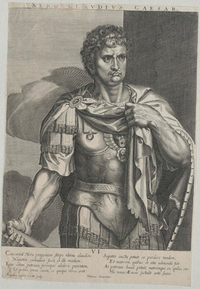 Římský císař Nero od Artist Unknown