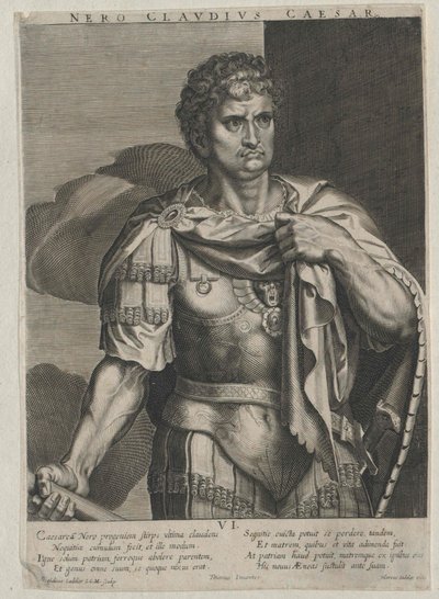 Římský císař Nero od Artist Unknown