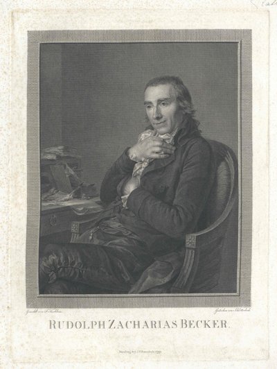 Rudolf Zachariáš Becker od Artist Unknown