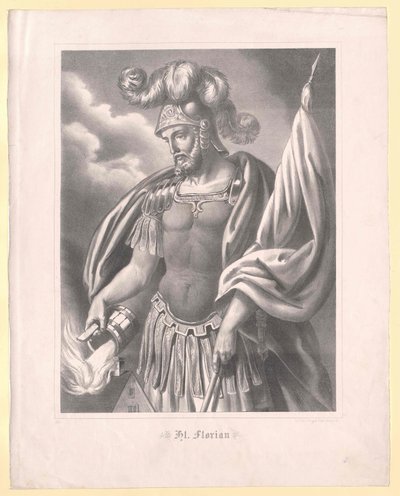 Svatý Florián od Artist Unknown