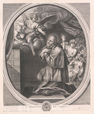 Svatý František Saleský od Artist Unknown