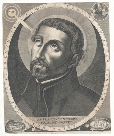Svatý František Xaverský od Artist Unknown