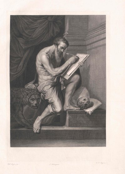 Svatý Jeroným od Artist Unknown