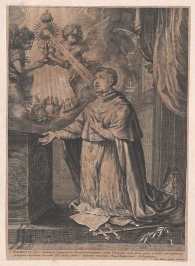 Svatý Norbert z Xantenu od Artist Unknown