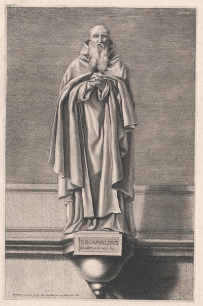 Svatý Romuald z Camaldoli od Artist Unknown