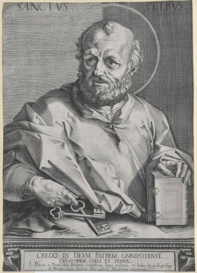 Svatý apoštol Petr od Artist Unknown